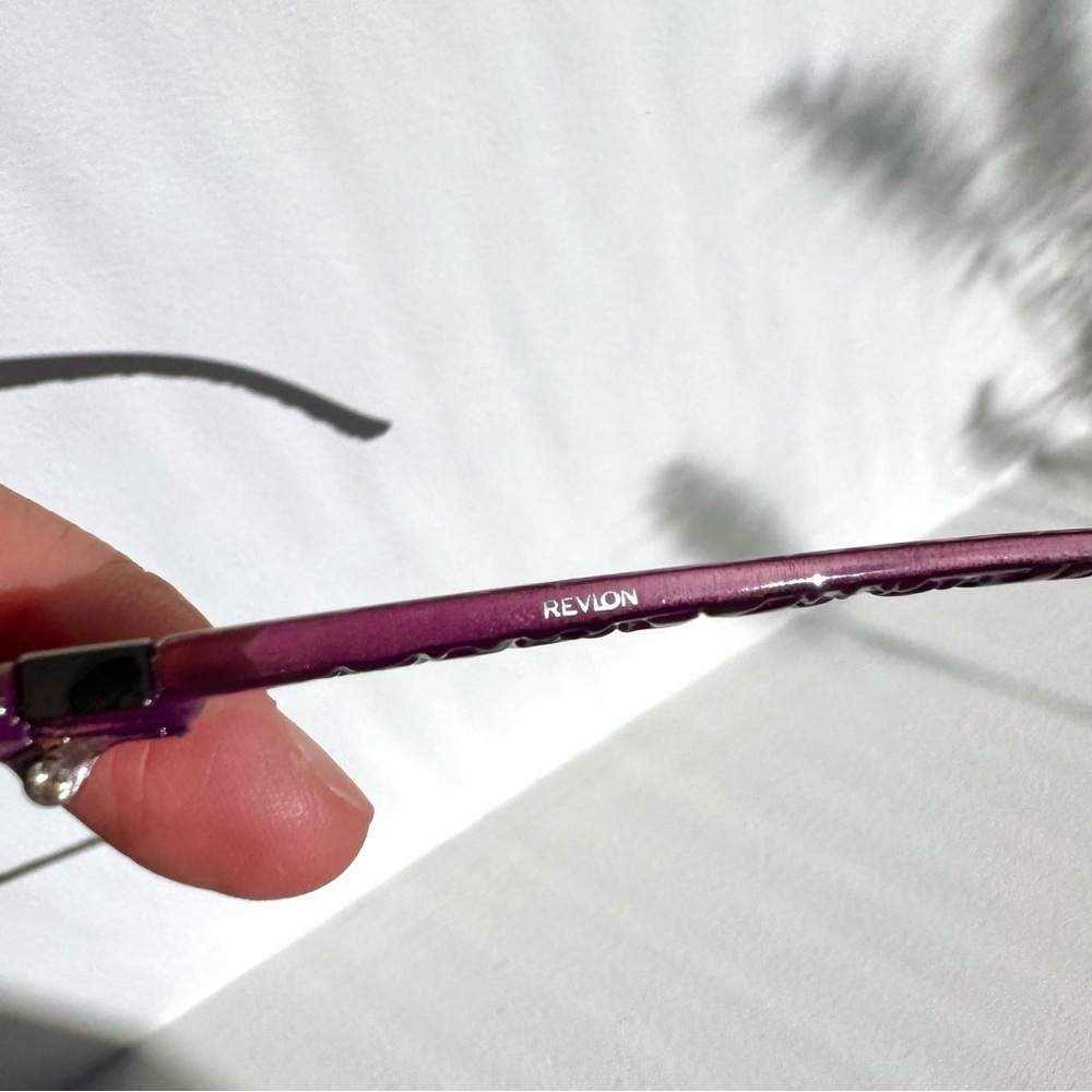 Vintage Y2K Purple Sunglasses - Picture 4 of 6